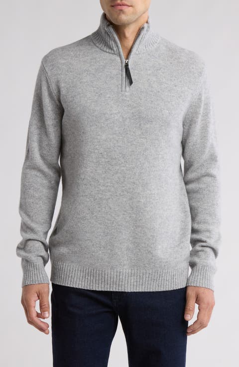 Jacks Bay Quarter Zip Sweater
