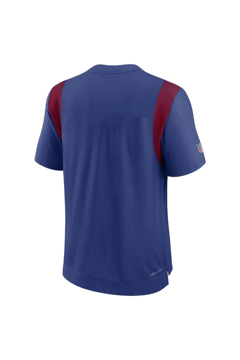 Men's Nike Royal New York Giants Sideline Tonal Logo Performance Player T-Shirt, Alternate, color, Royal