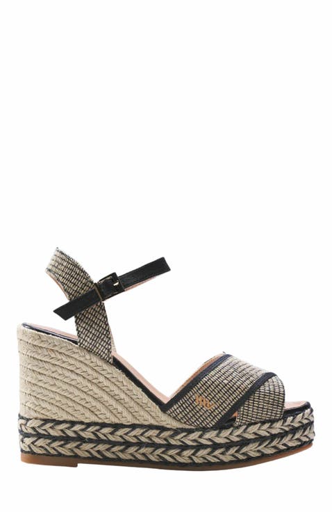 Empuria Canvas Espadrille Sandal Wedges