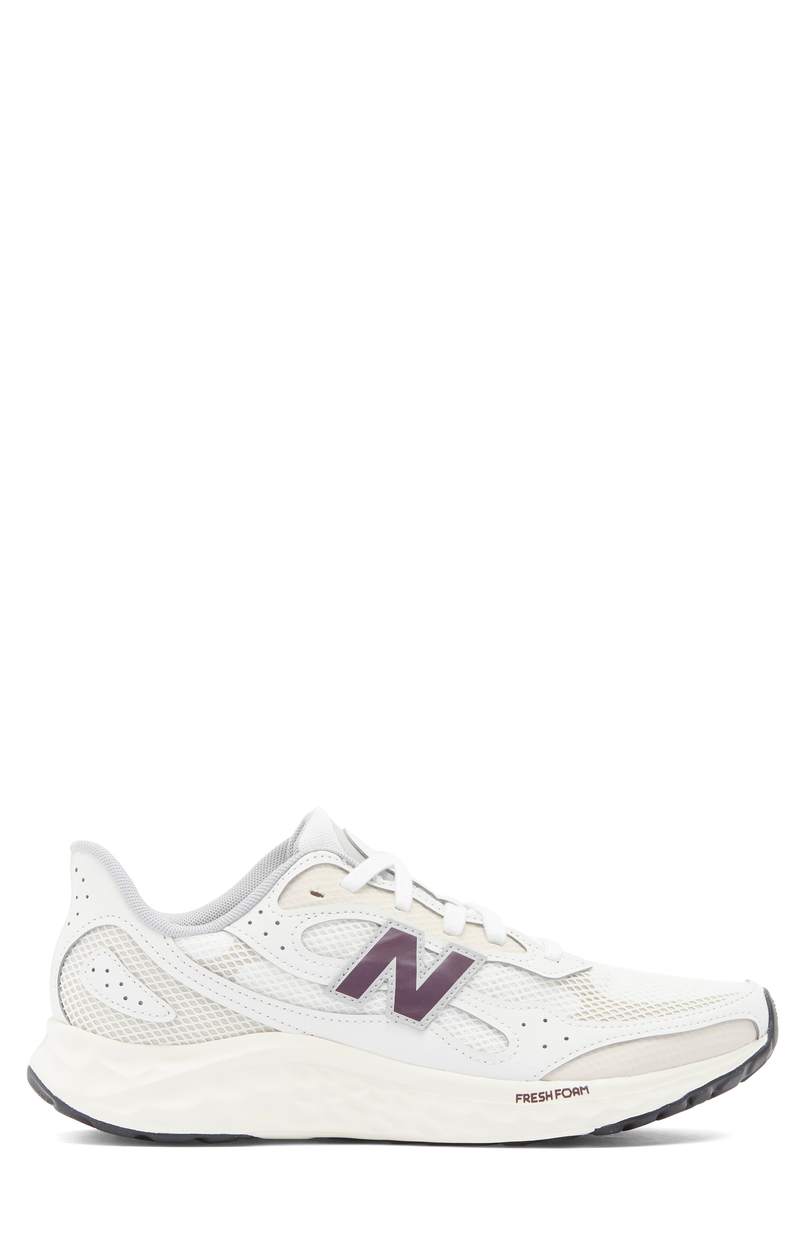 New Balance Fresh Foam Arishi v4 Running Shoe, Alternate, color, Nb White/ Reflection