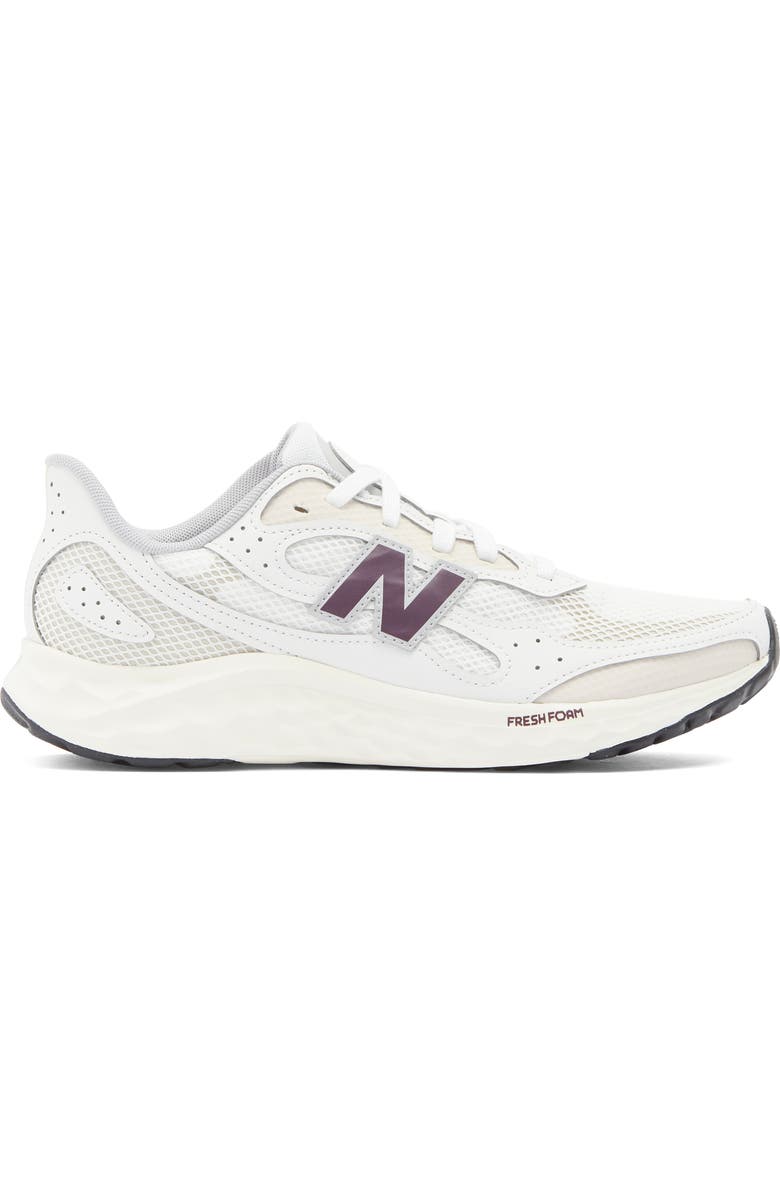 New Balance Fresh Foam Arishi v4 Running Shoe, Alternate, color, Nb White/ Reflection