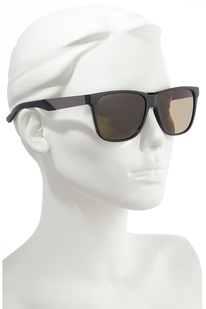 Lowdown XL Steel 59mm ChromaPop™ Sunglasses, Alternate, color, BLACK/ GRAY GREEN