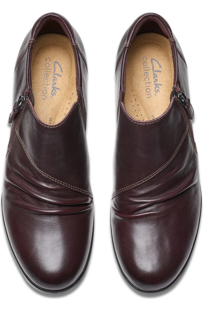 Clarks<sup>®</sup> Emily2 Braley Bootie, Alternate, color, Dark Brown Lea