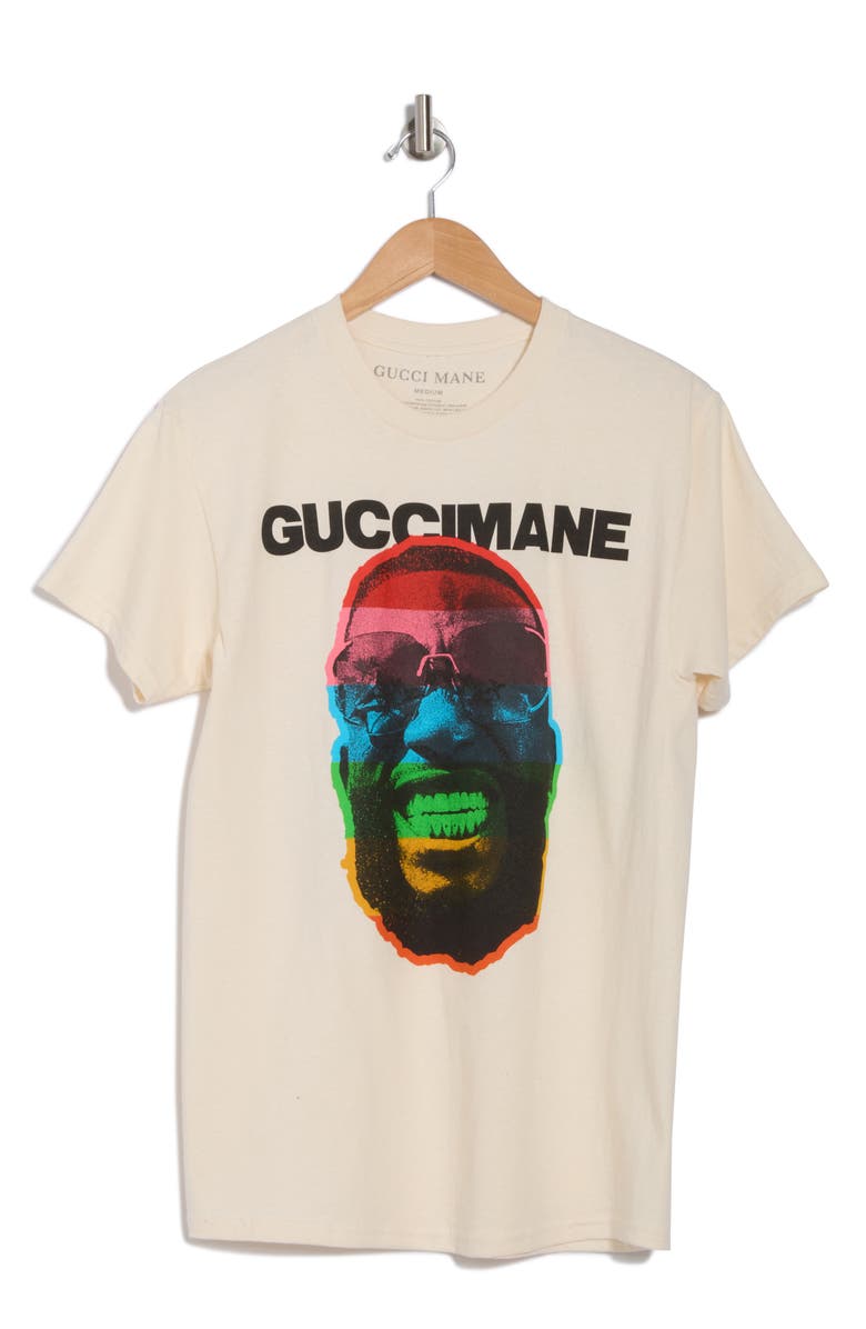 TRUST THE UNIVERSE Gucci Mane Cotton Graphic T-Shirt, Alternate, color,