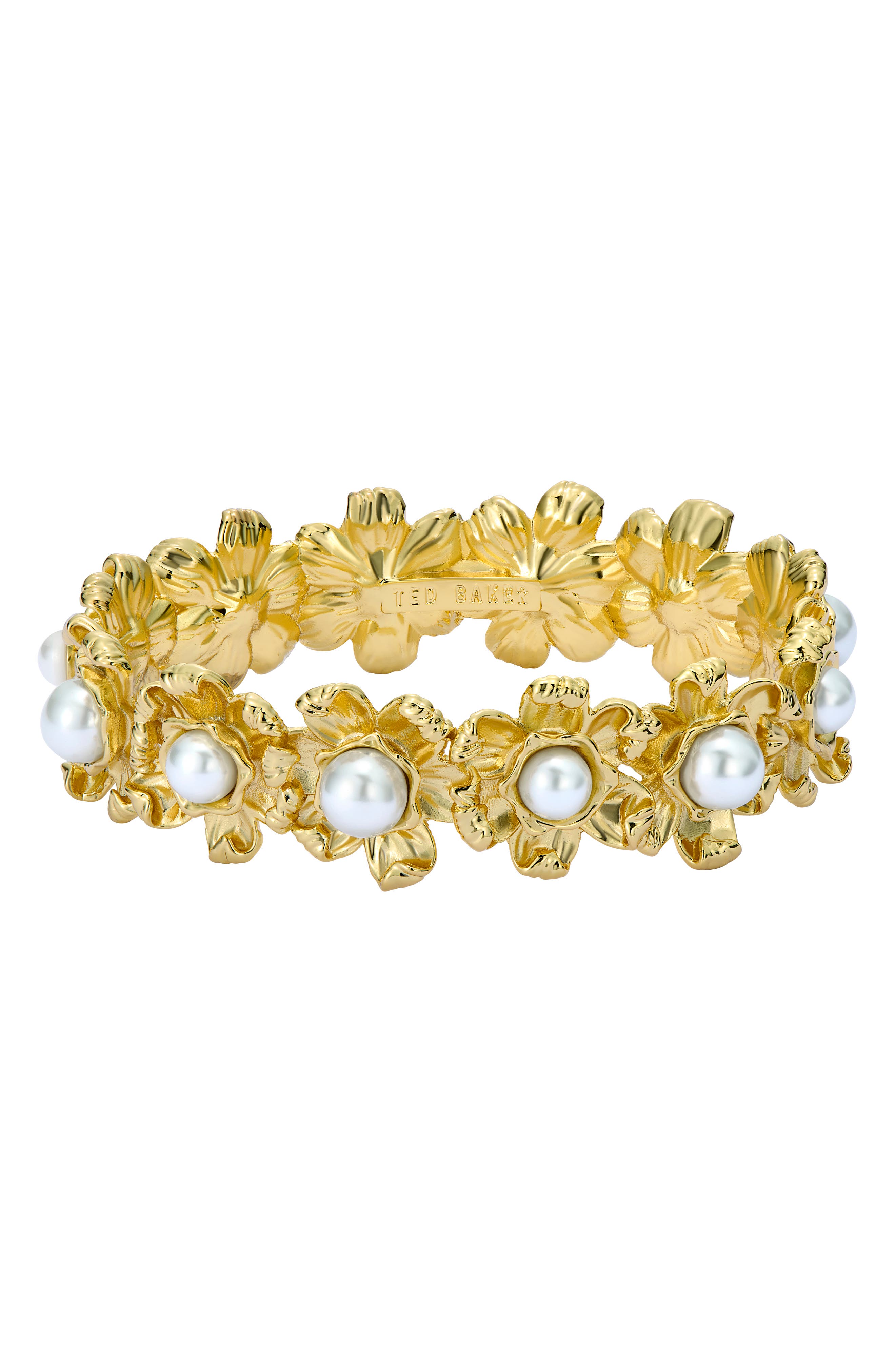 selected GOLD TONE / PEARL