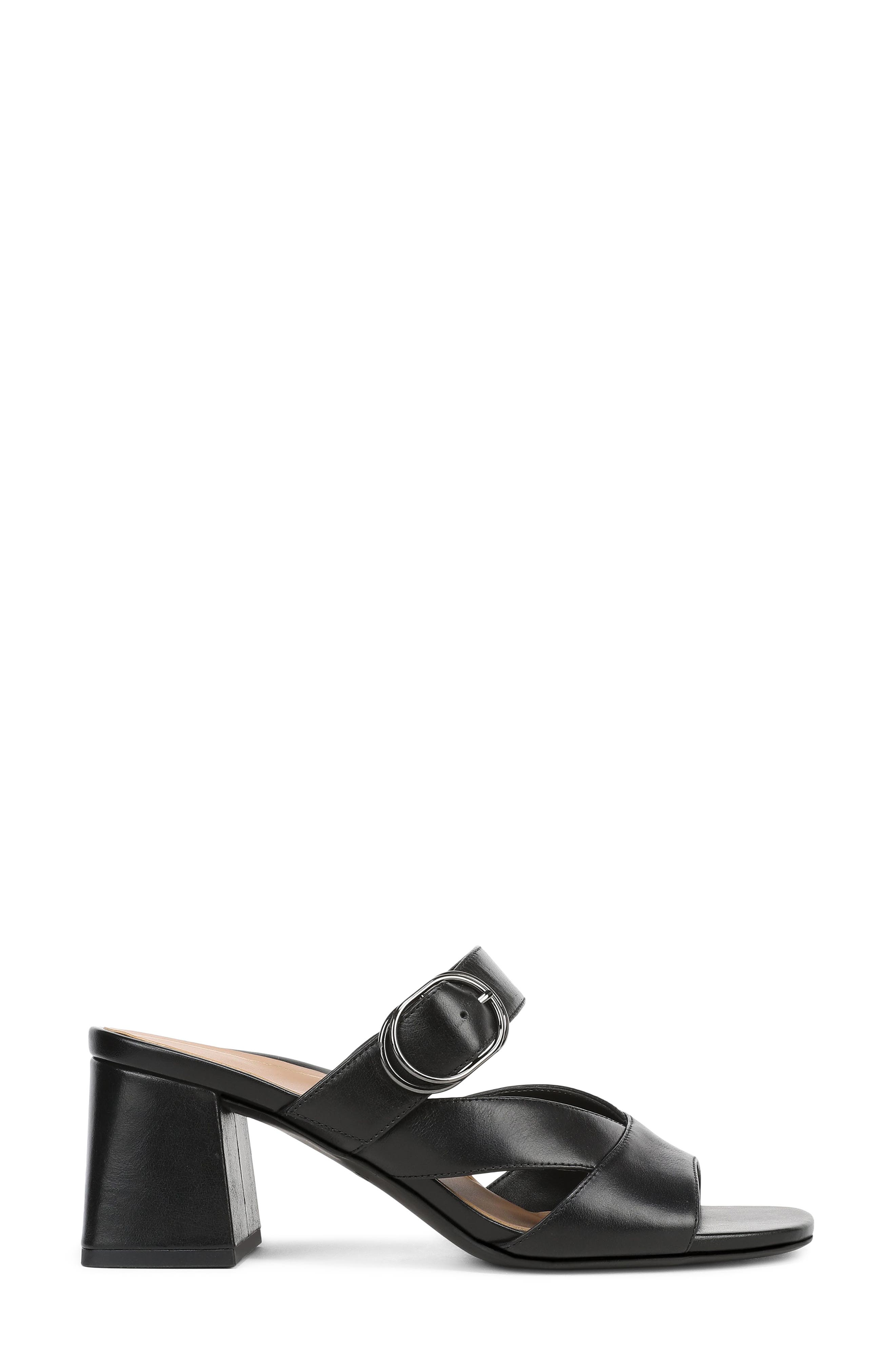 Rosemead Sandal, Alternate, color, BLACK LEATHER