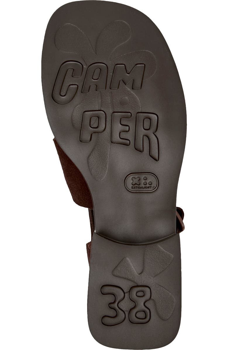 Camper Dana Fisherman Sandal, Alternate, color, Brown