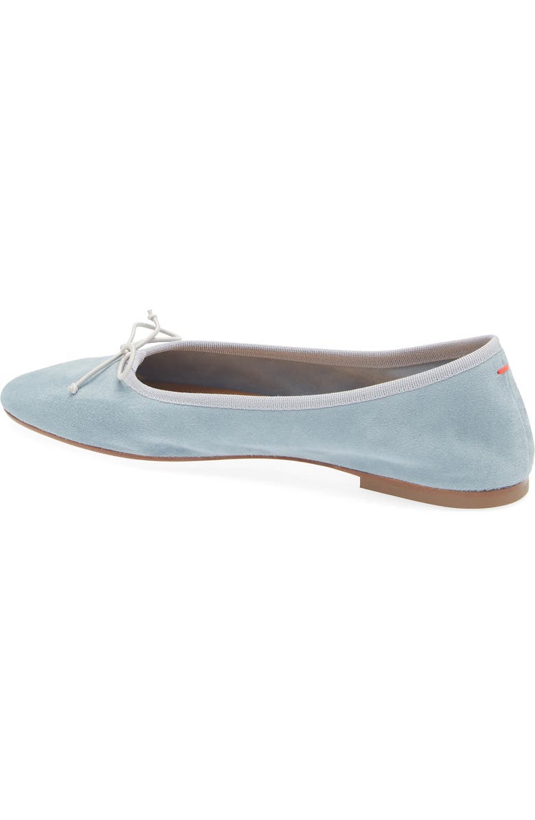 aeyde Tiby Ballet Flat, Alternate, color, Glass