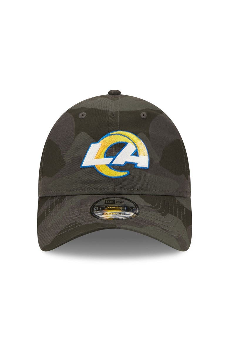 Men's New Era Camo Los Angeles Rams Core Classic 2.0 9TWENTY Adjustable Hat, Alternate, color, Camo