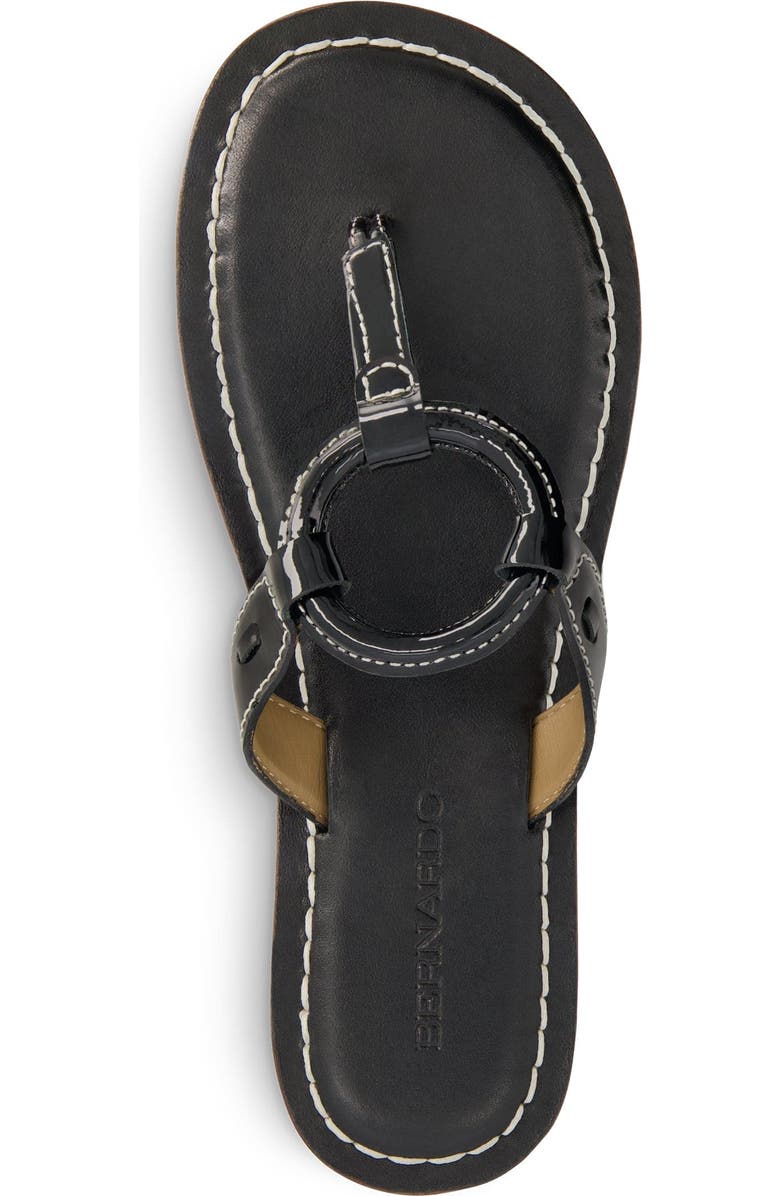 Bernardo Footwear Matrix 2 Thong Sandal, Alternate, color, Black Patent