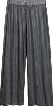 rag & bone rb Miramar Mesh Wide Leg Cover-Up Pants