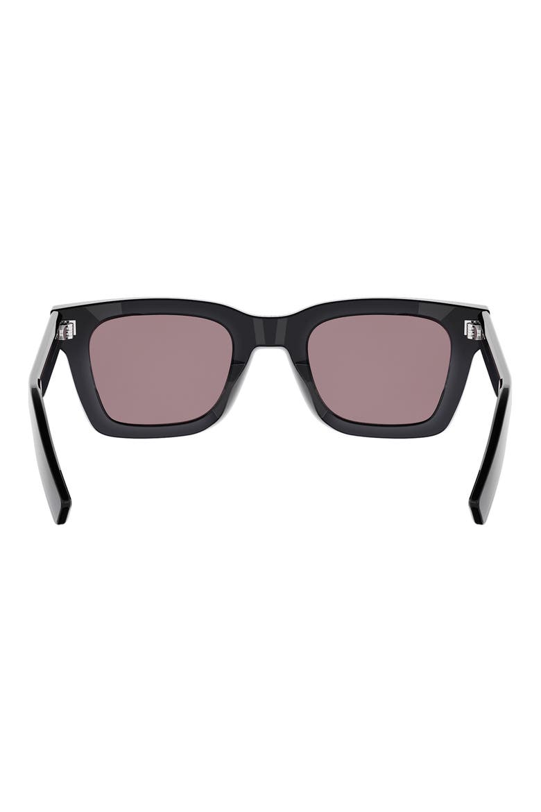 Line S1I 50mm Polarized Square Sunglasses, Alternate, color, GREY/ BROWN POLARIZED
