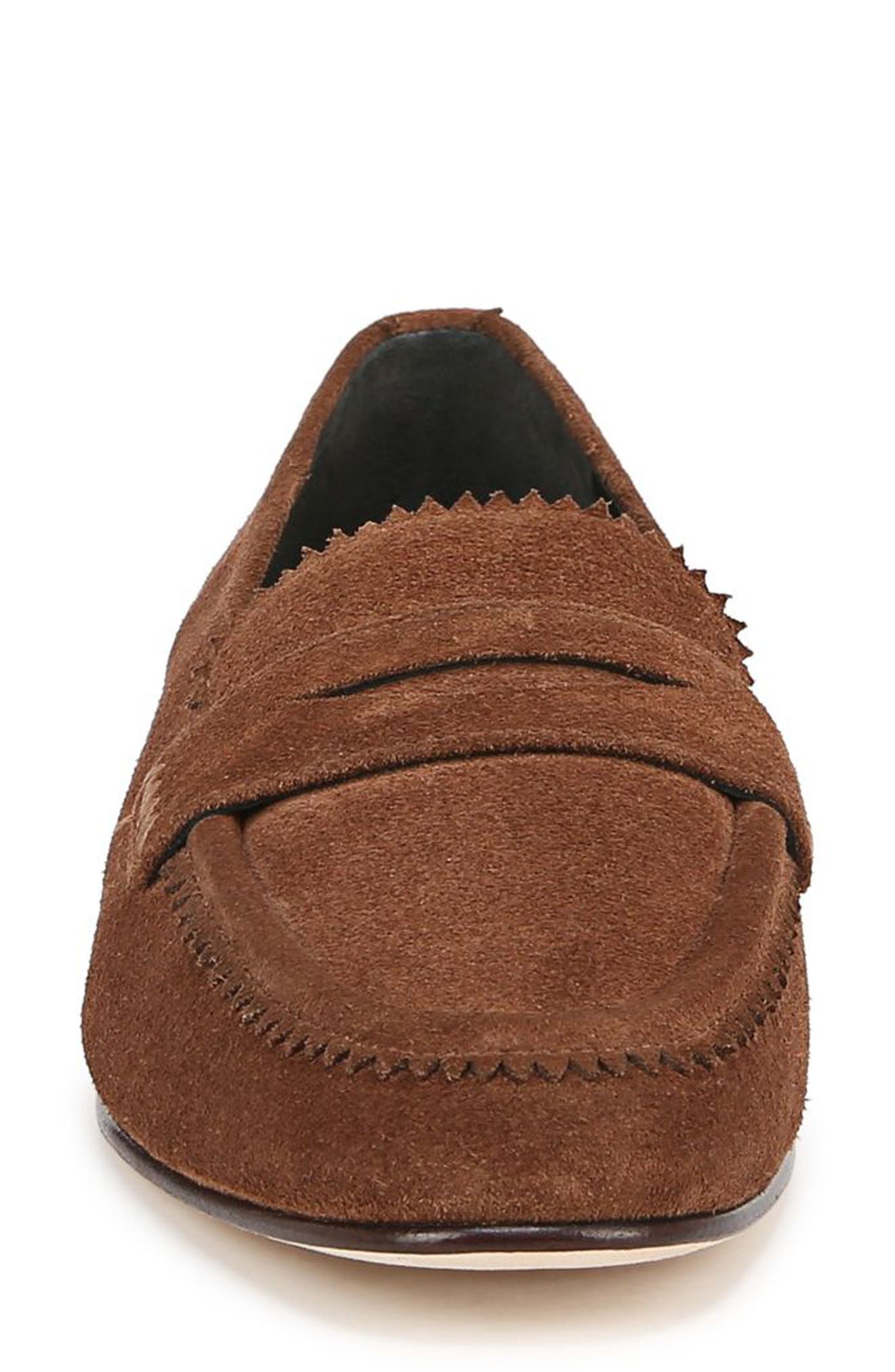 Veronica Beard Alyssa Penny Loafer, Alternate, color, Cedar