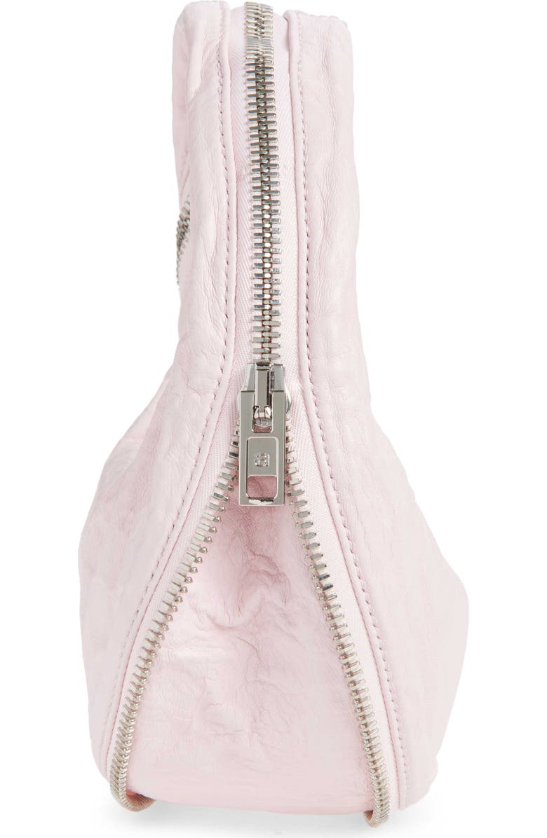 Alexander Wang Mini Twist Memory Leather Handbag, Alternate, color, Light Pink