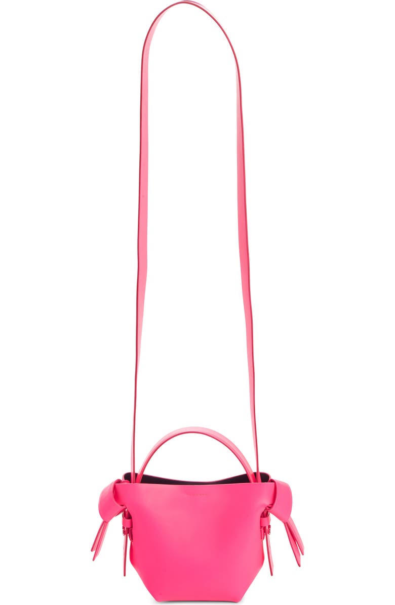 Acne Studios Micro Musubi Fluorescent Bag, Main, color,