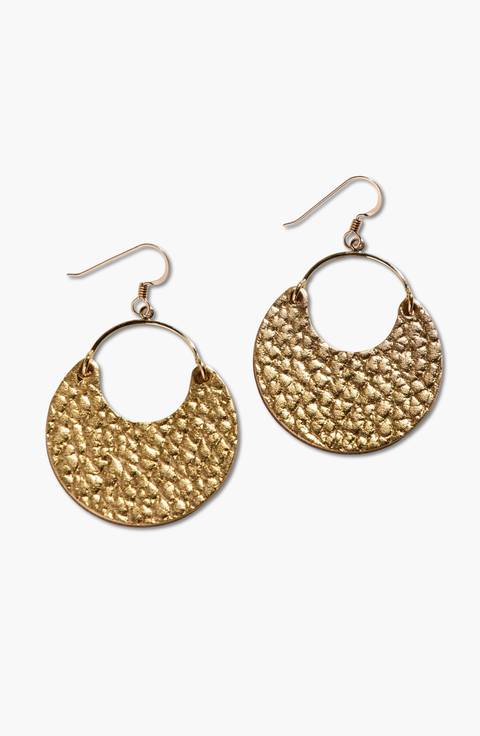 Ninas Leather Earrings