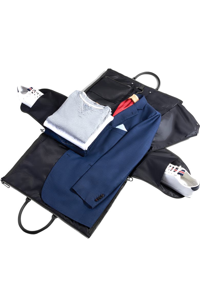 hook + ALBERT Leather Garment Weekend Pro Bag, Alternate, color,