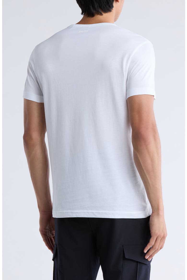 Teebo Cotton T-Shirt, Alternate, color, WHITE