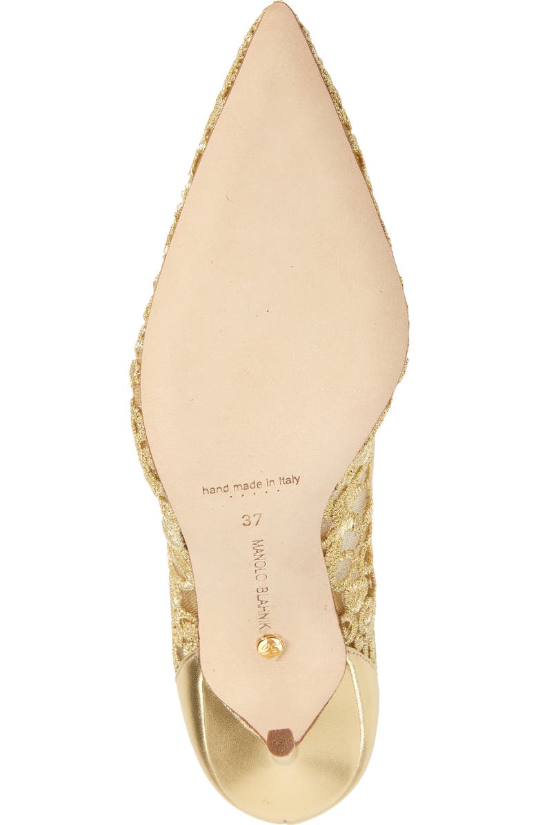 Manolo Blahnik BB Pointed Toe Pump, Alternate, color,