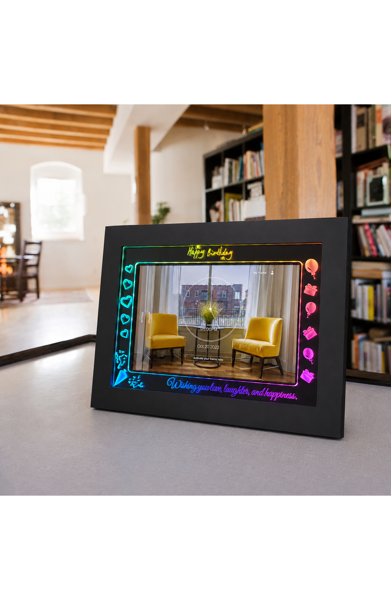 Eco4Life 10.1" RGB Digital Picture Frame, Alternate, color, Black