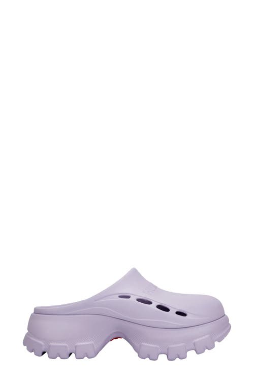 Hunter Bryce Platform Mule In Light Purple