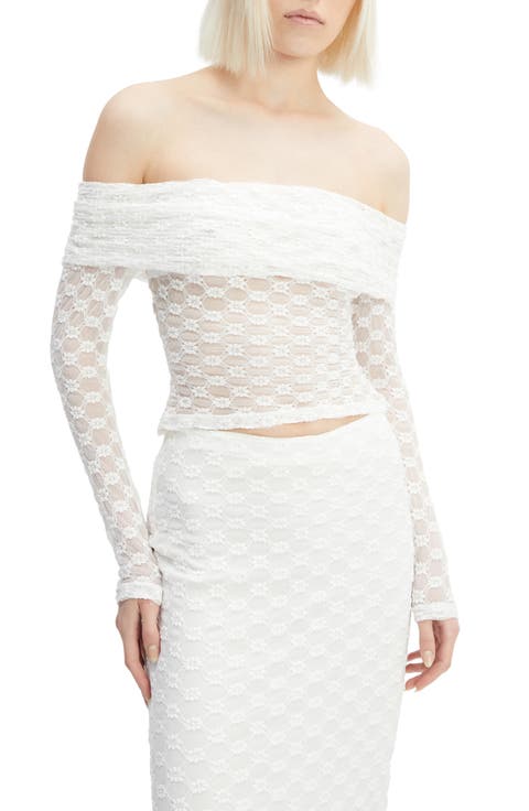 トップス 2000Archives LAYERED OFFSHOULDER LITMUS Women's Bardot Clothing | Nordstrom