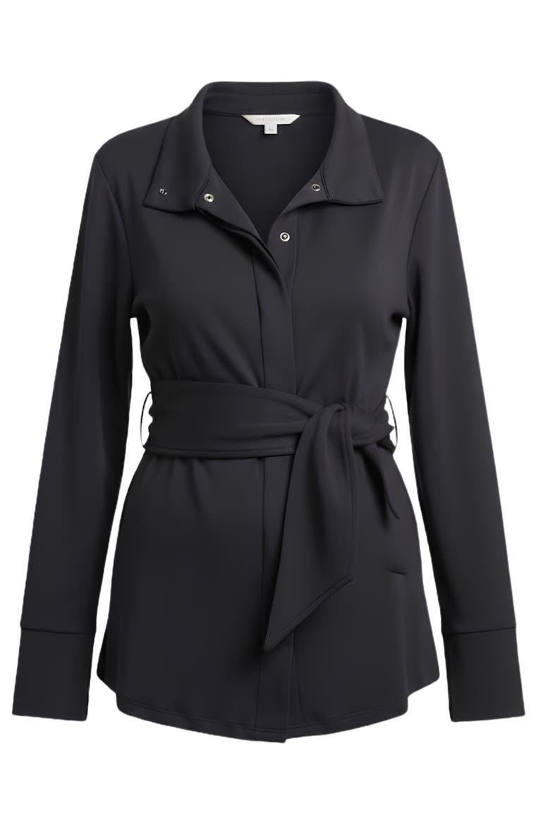 Allyson Maternity & Nursing Lounge Jacket, Alternate, color, Midnight Blue