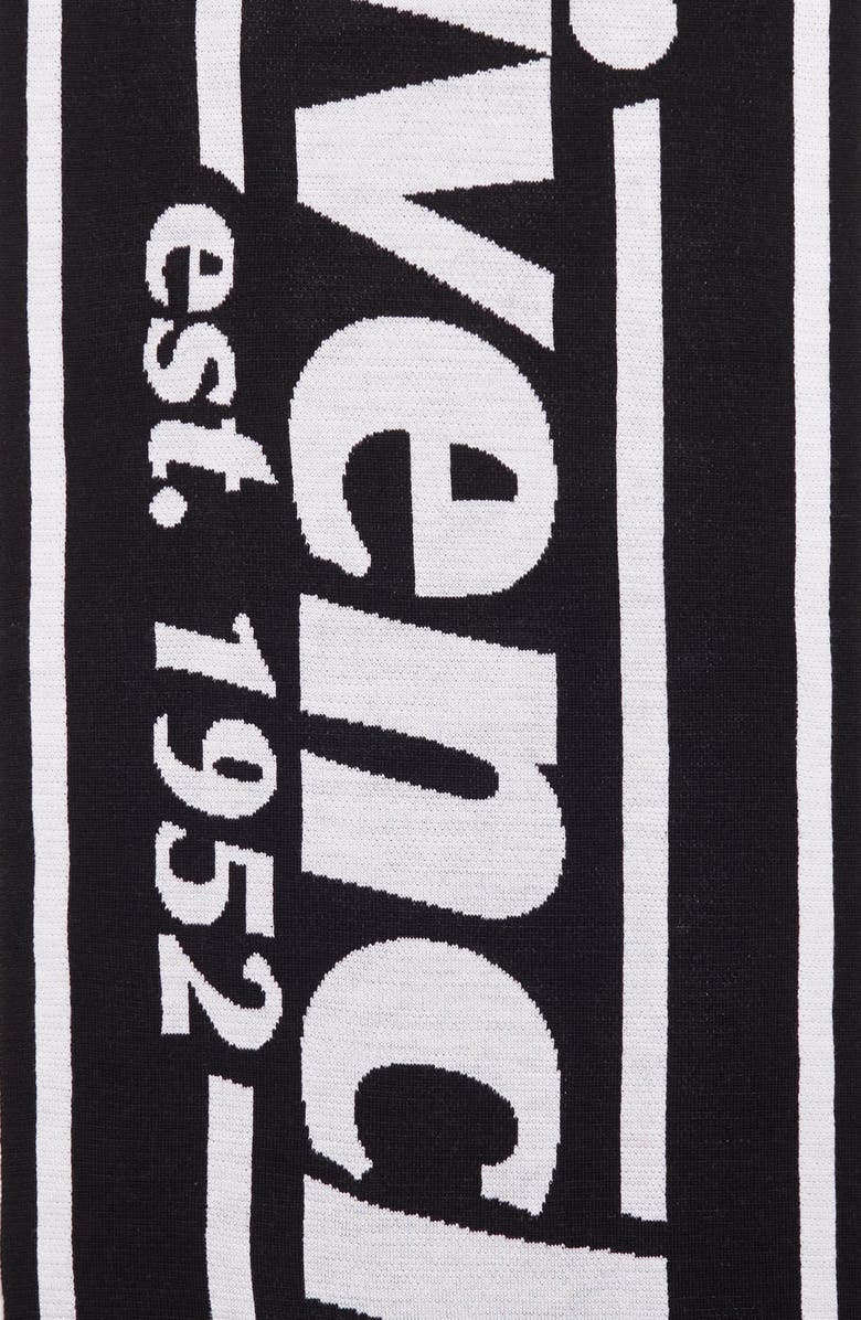 Givenchy Monogram Wool Fringe Scarf, Alternate, color,