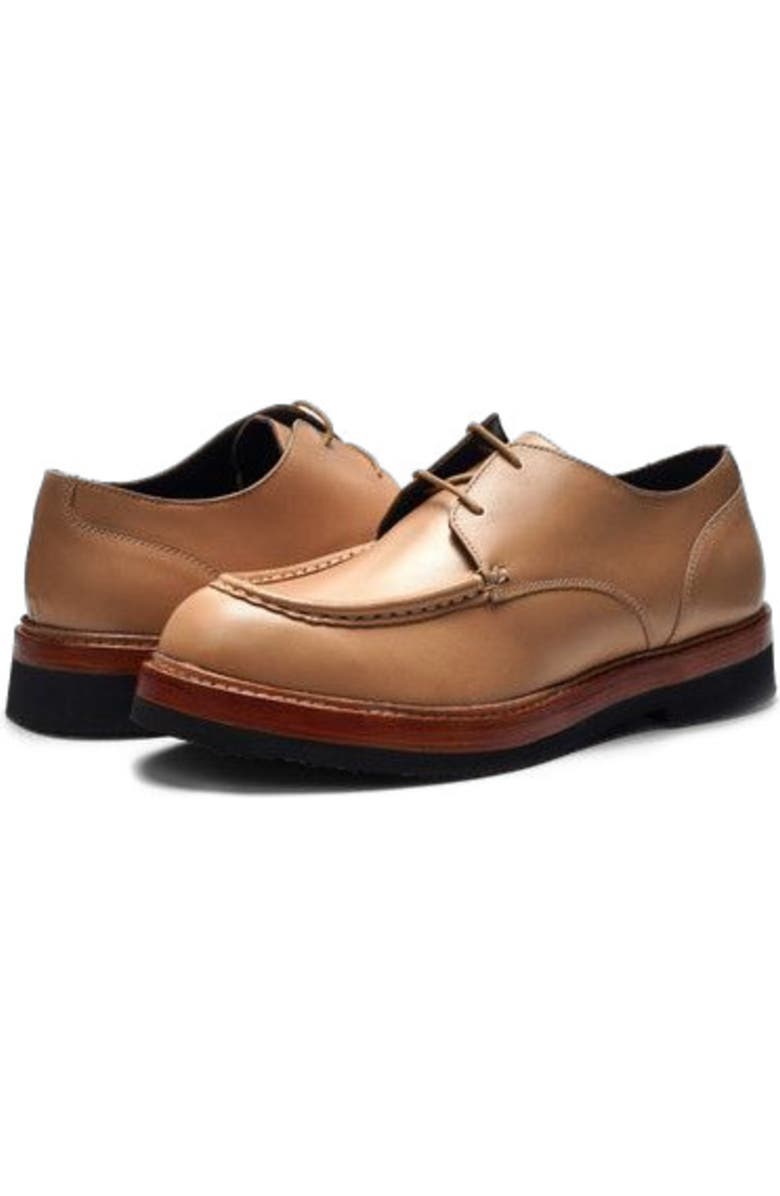 A. Veer Sorrento Moc Derby, Alternate, color, Sand Leather