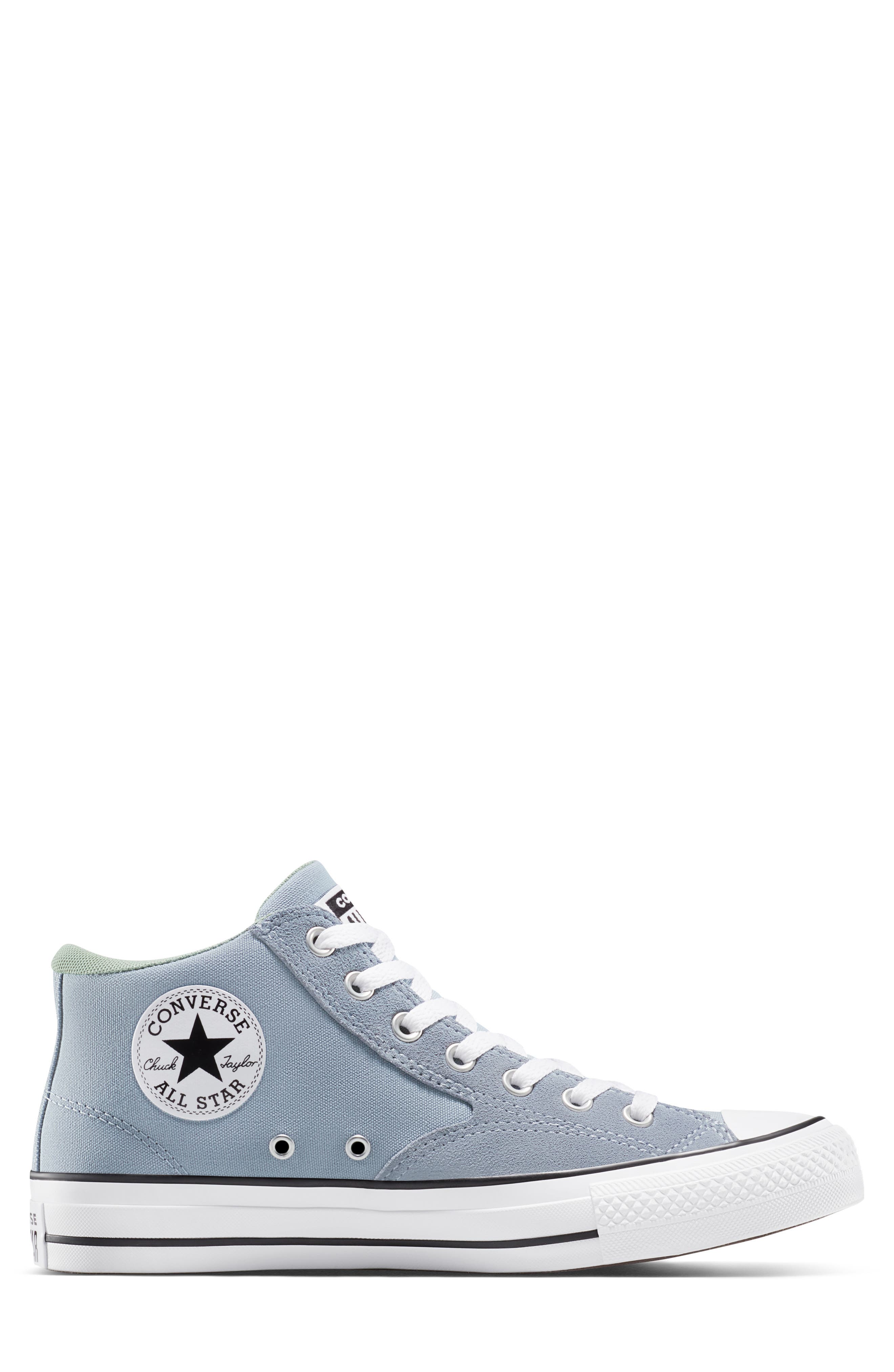 Converse Chuck Taylor<sup>®</sup> All Star<sup>®</sup> Malden Street Mid Sneaker, Alternate, color, Wet Stone/ White