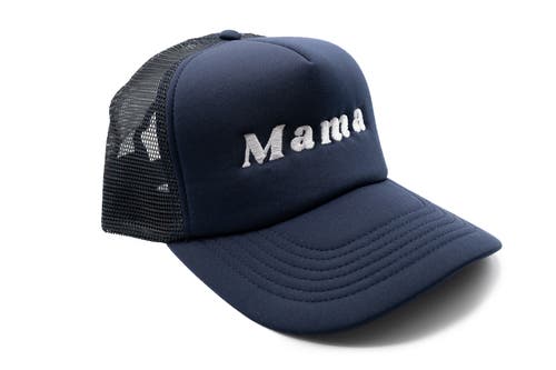 Rey To Z Mama Foam Trucker Hat In Blue