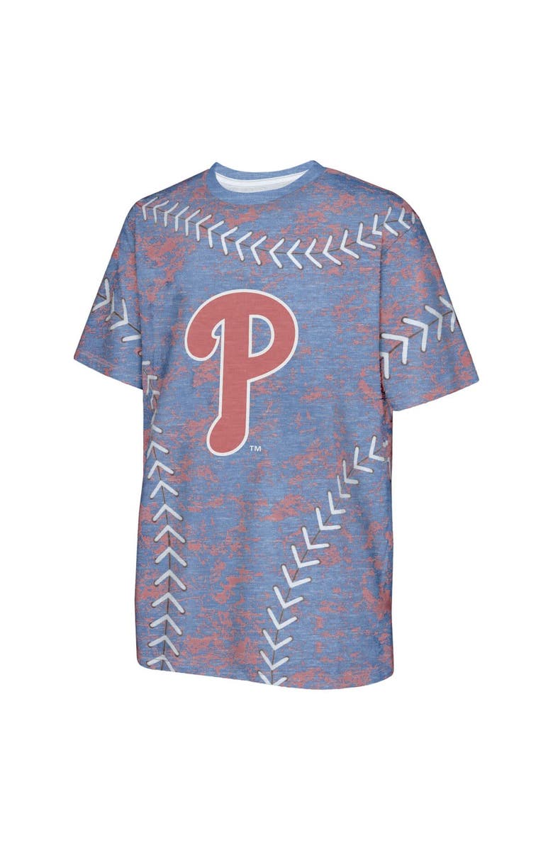 Outerstuff Youth Royal Philadelphia Phillies Slide Score Bold T-Shirt, Alternate, color, Royal