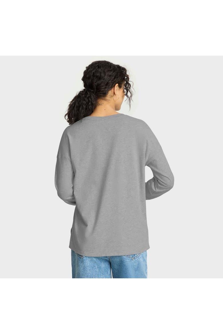 Women's Fanatics Heather Gray Detroit Lions Hometown Legacy Long Sleeve T-Shirt, Alternate, color, Heather Gray