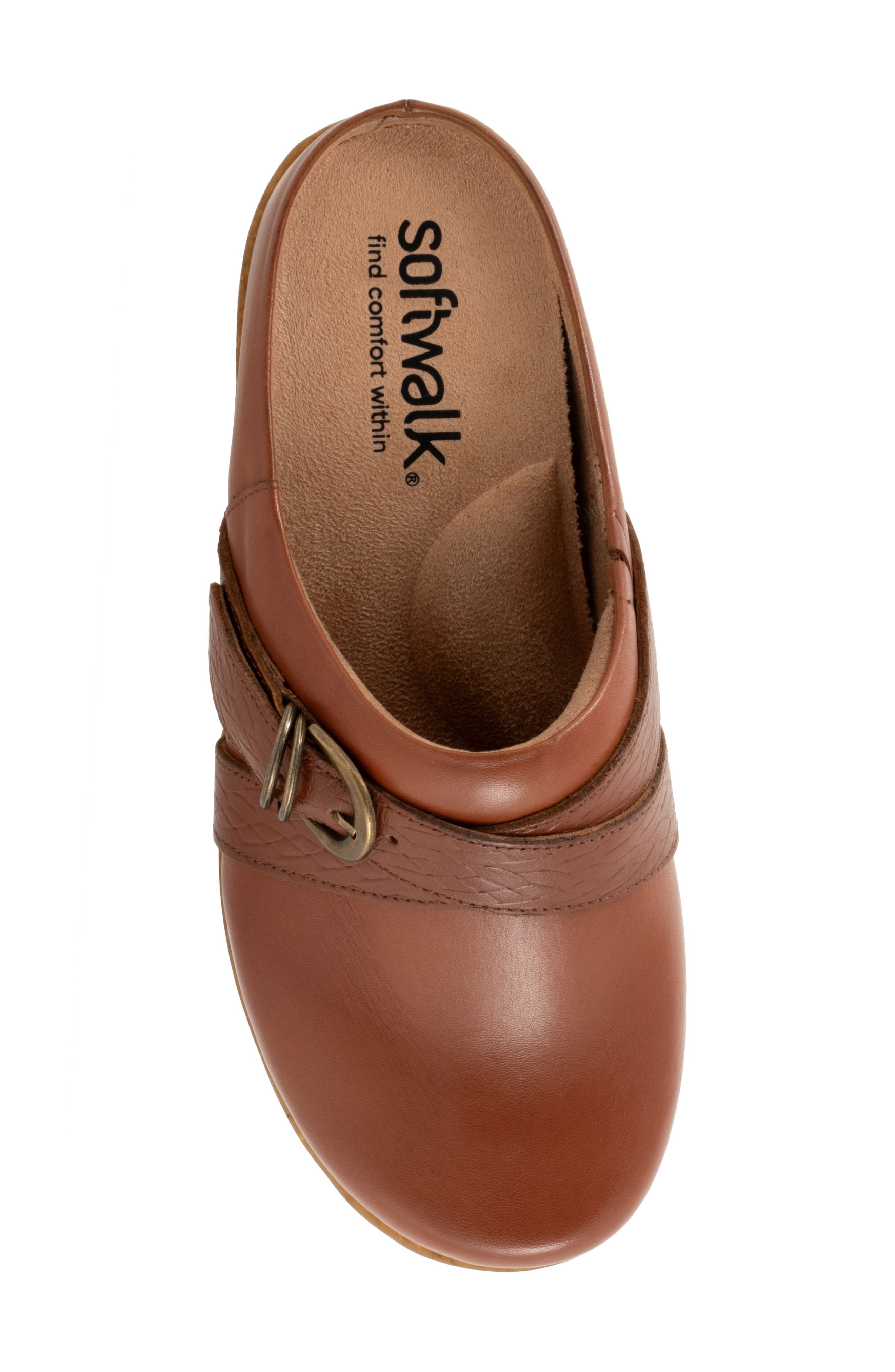 Asmara Platform Mule, Alternate, color, LUGGAGE EMBOSSED