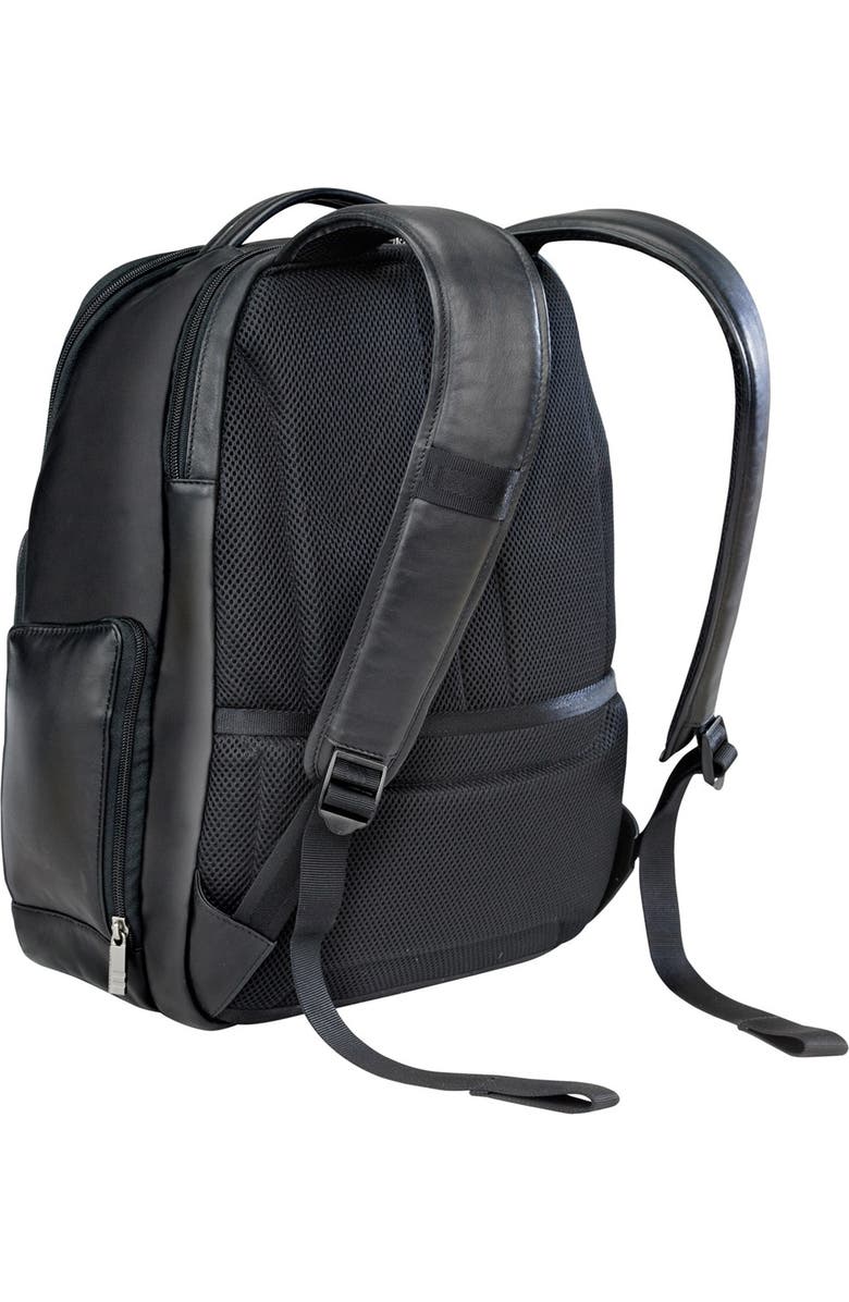 Briggs & Riley 'Medium' Leather Laptop Backpack, Alternate, color,
