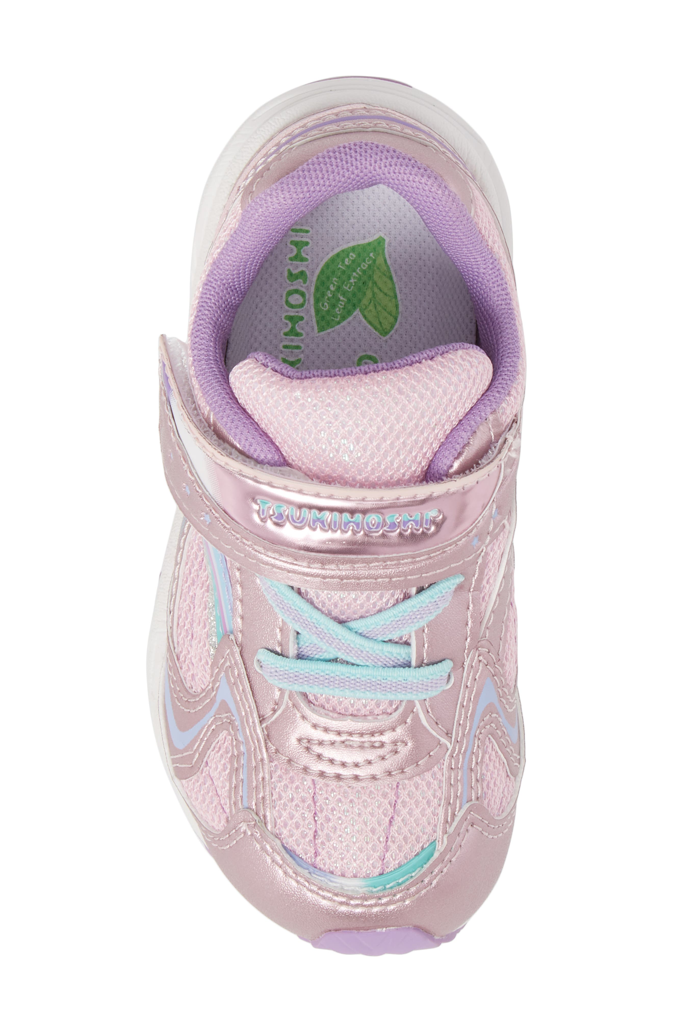 Tsukihoshi Glitz Washable Sneaker, Alternate, color, Rose/ Lavender
