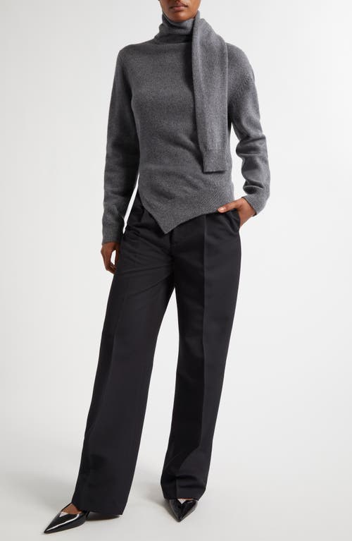 ROHE RÓHE TWISTED SCARF WOOL & CASHMERE SWEATER