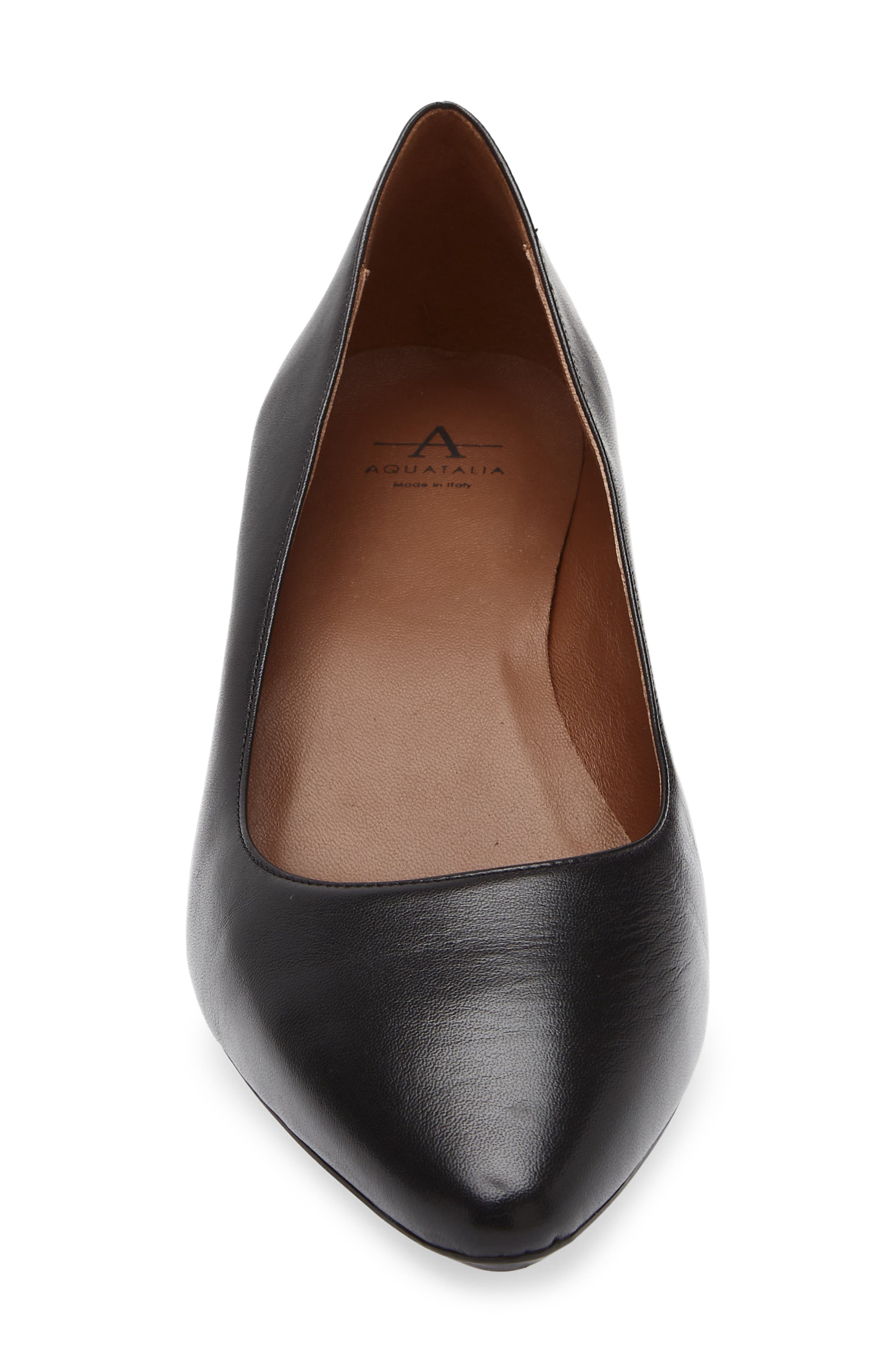 Aquatalia Pasha Weatherproof Pump, Alternate, color, Black/ Black