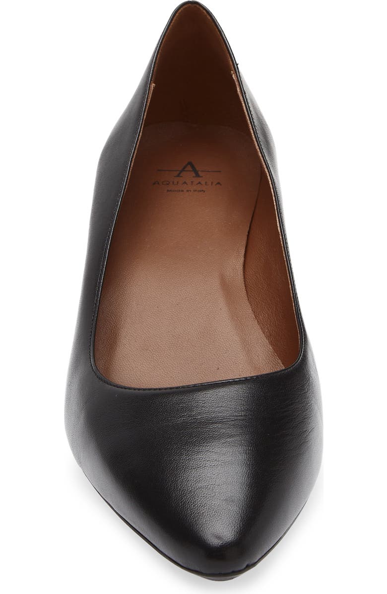 Aquatalia Pasha Weatherproof Pump, Alternate, color, Black/ Black