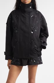 Golden Goose Journey Short Trench Coat