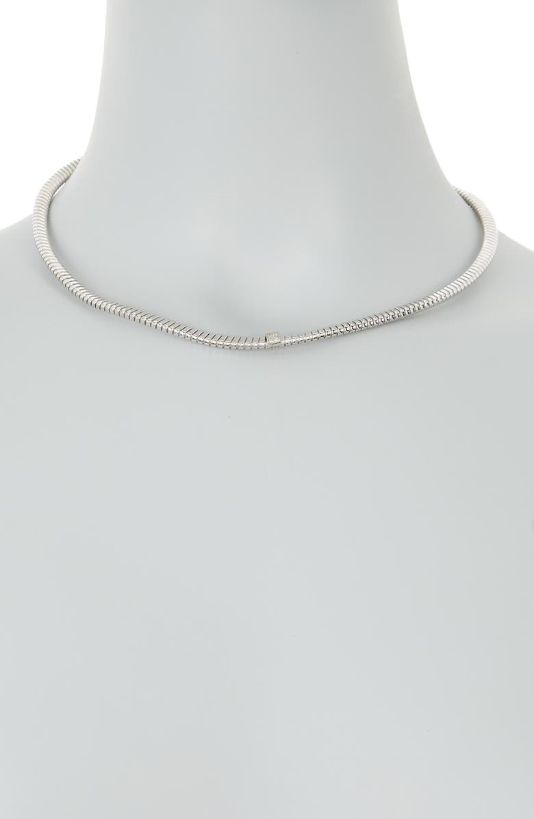 MESHMERISE 18K Gold Plated Diamond Chain Necklace - 0.06 ctw., Alternate, color,