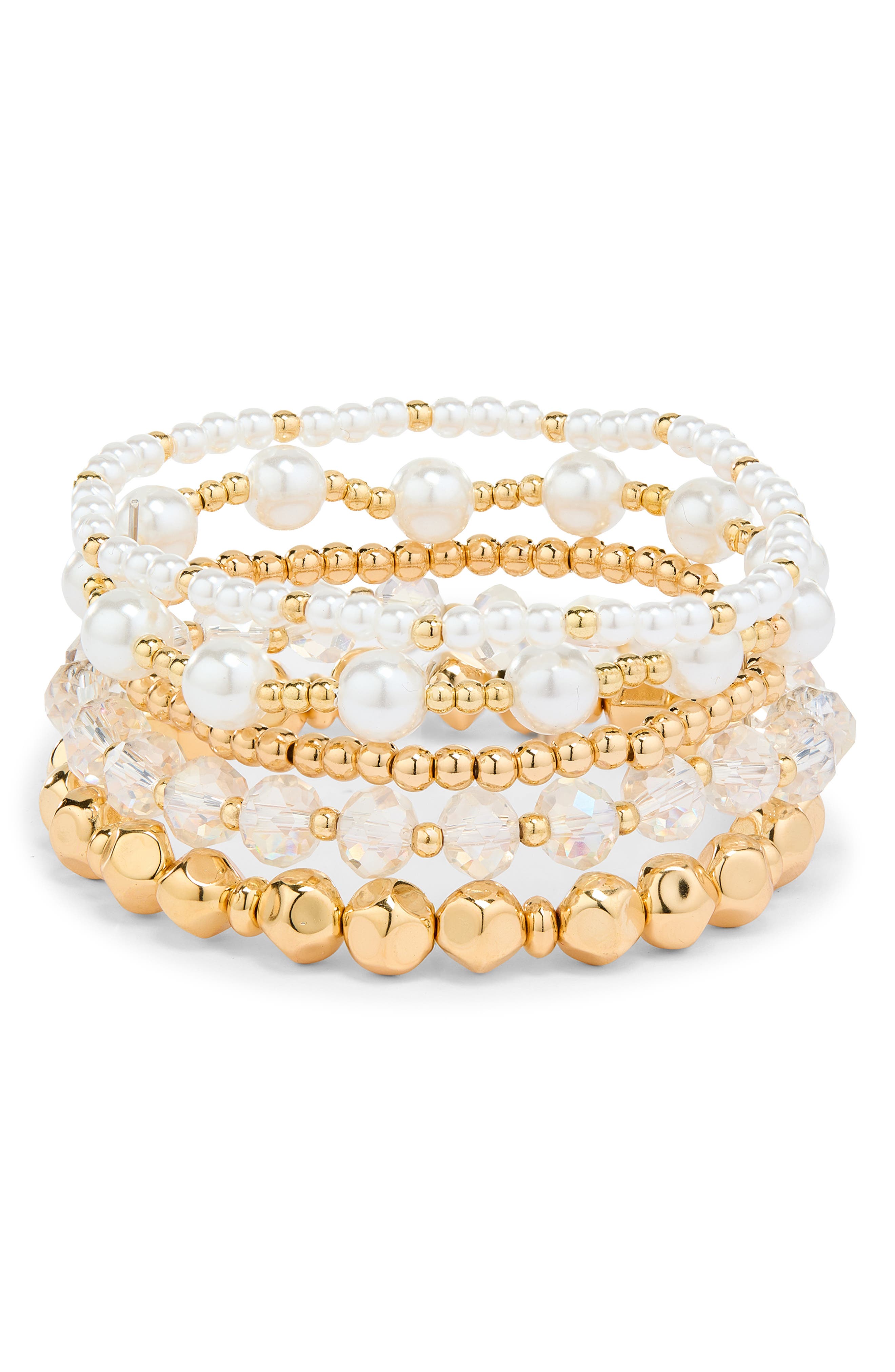 CLEAR- WHITE- GOLD