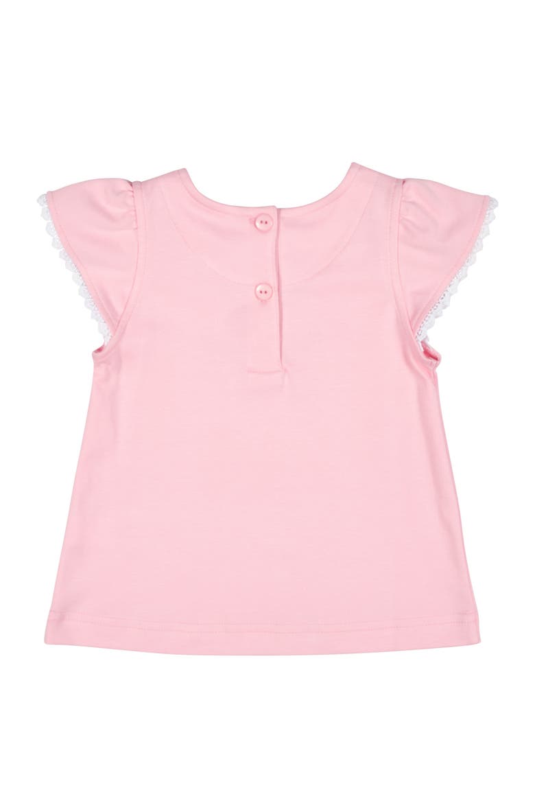 Knit Top With Flowers, Alternate, color, Pink