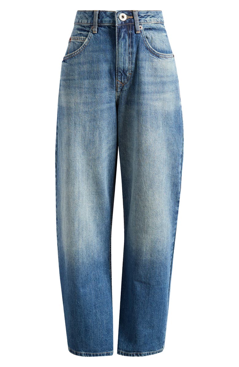BDG Urban Outfitters Jaya Low Rise Wide Leg Jeans, Alternate, color, Tinted Blue