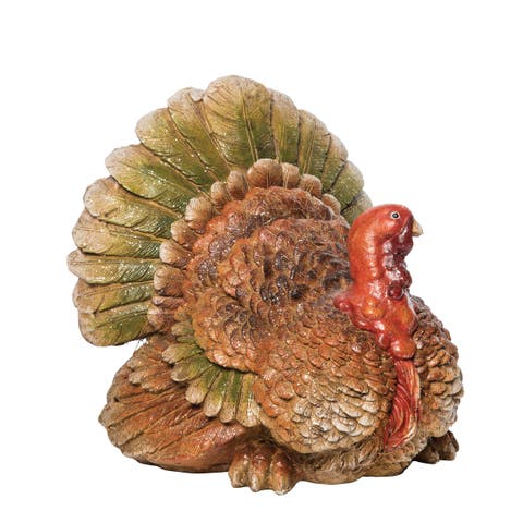 Thanksgiving Turkey Decorative Centerpiece Figurine