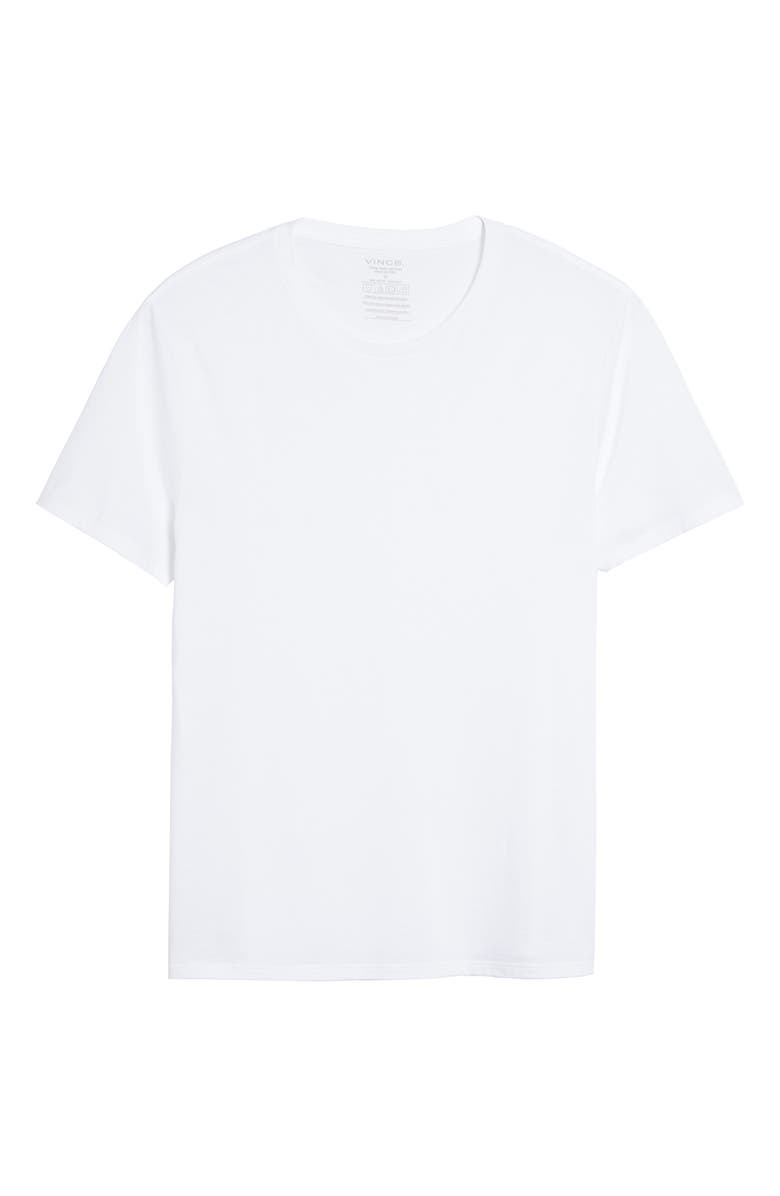 Vince Slim Fit Crewneck T-Shirt, Alternate, color, Optic White