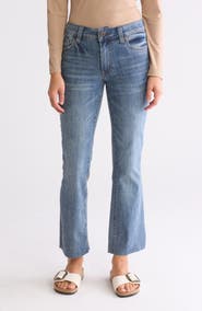 KUT from the Kloth Nikki Crop Flare Leg Jeans