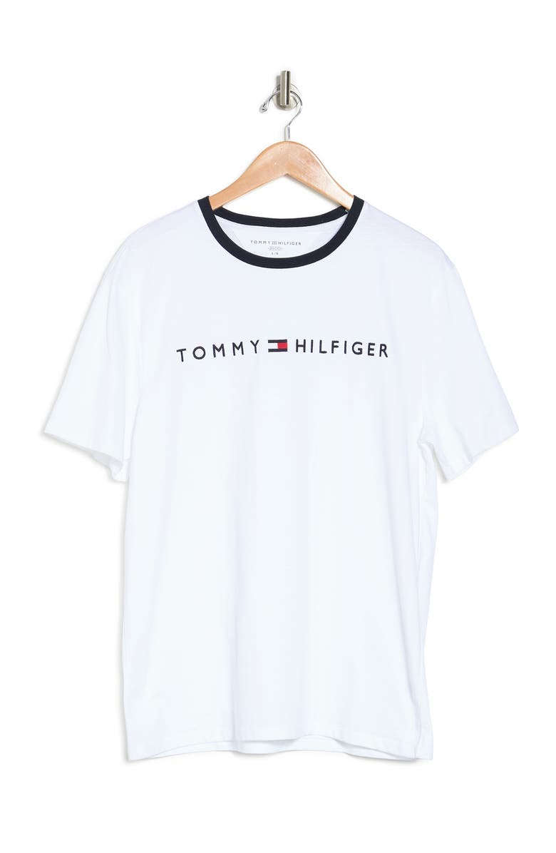 Tommy Hilfiger Embroidered Logo T-Shirt, Alternate, color,