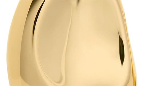Monica Vinader Gold Aria Bold Stud Earrings In Gold