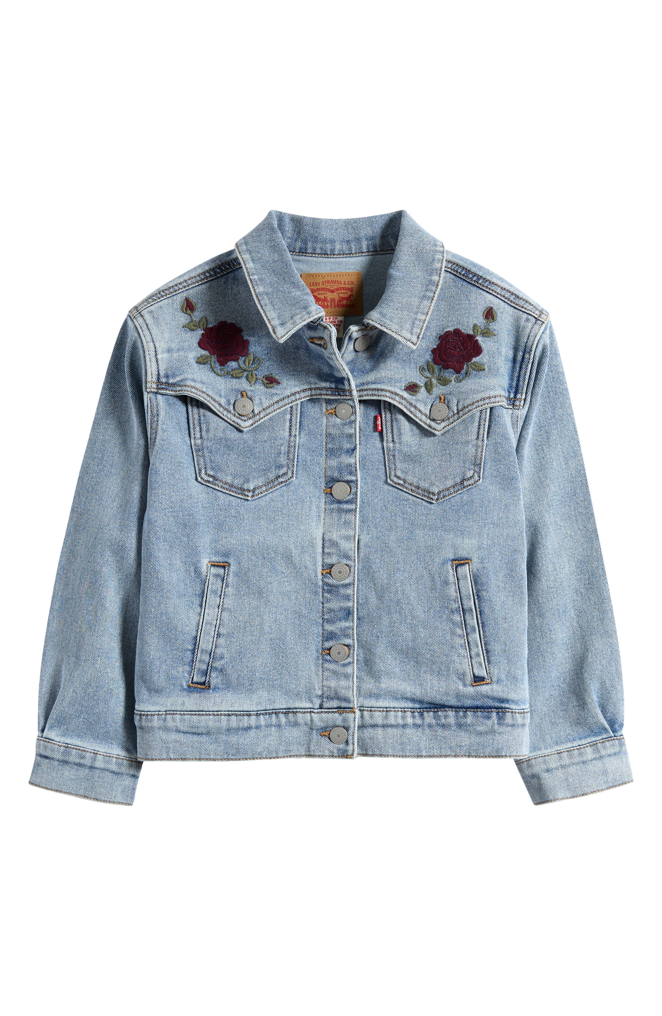 Levi's Kids' Oversize Western Denim Trucker Jacket